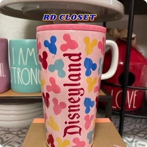 Disneyland Mickey Mouse Balloons Pink Stainless Steel Tumbler
